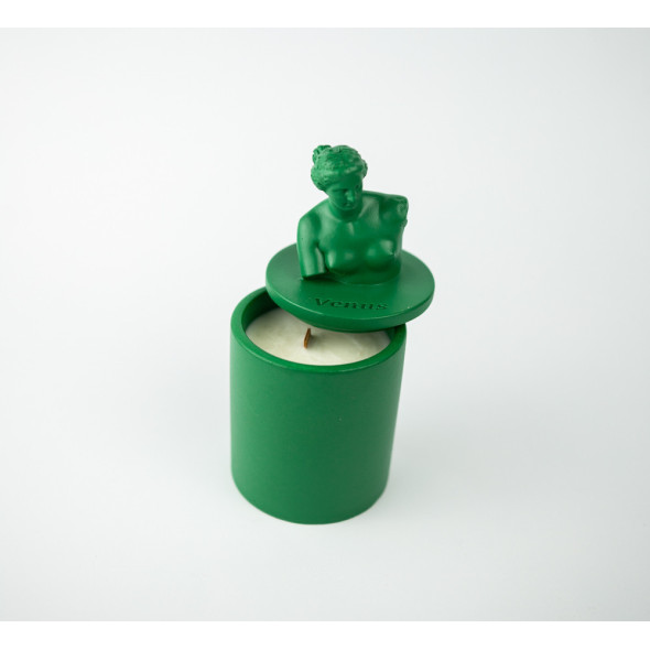 Аромасвічка VENUS CHERRY BLOSSOM GREEN 100% WOOD WAX 165g 35h