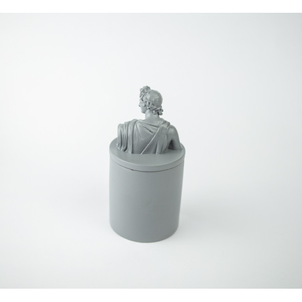 Аромасвічка APOLLO BURLEY VANILLA GRAY 100% WOOD WAX 165g 35h