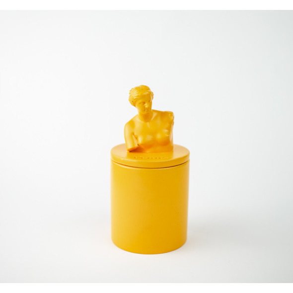 Аромасвічка VENUS CHERRY BLOSSOM YELLOW 100% WOOD WAX 165g 35h