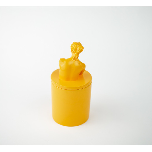 Аромасвічка VENUS CHERRY BLOSSOM YELLOW 100% WOOD WAX 165g 35h