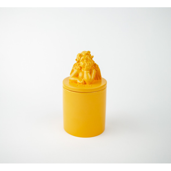 Аромасвічка CUPID SANTAL YELLOW 100% WOOD WAX 165g 35h
