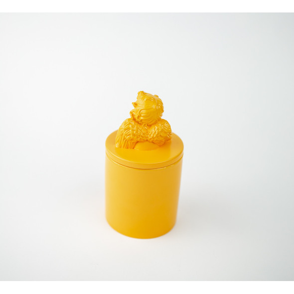 Аромасвічка CUPID SANTAL YELLOW 100% WOOD WAX 165g 35h