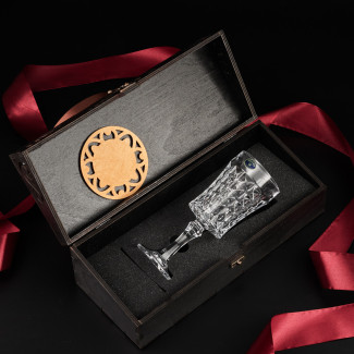 Набір для вина кришталь 1 шт. "Bohemia Diamond" 200 мл