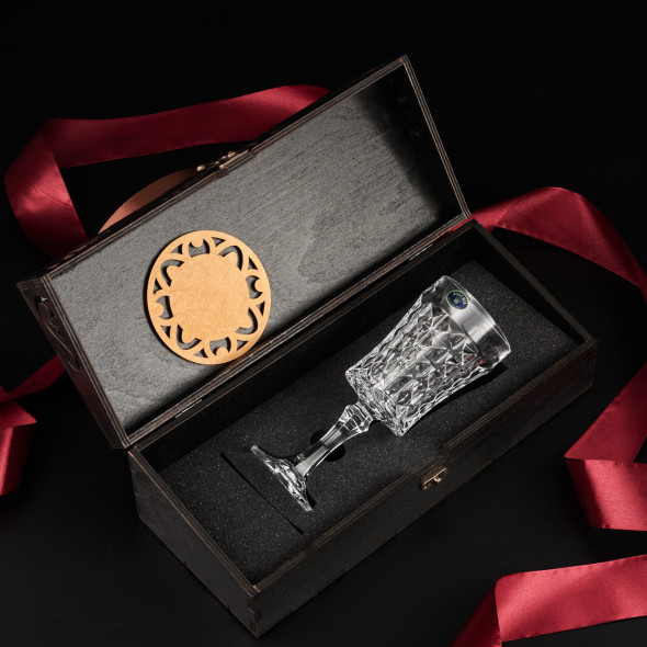 Набір для вина кришталь 1 шт. "Bohemia Diamond" 200 мл