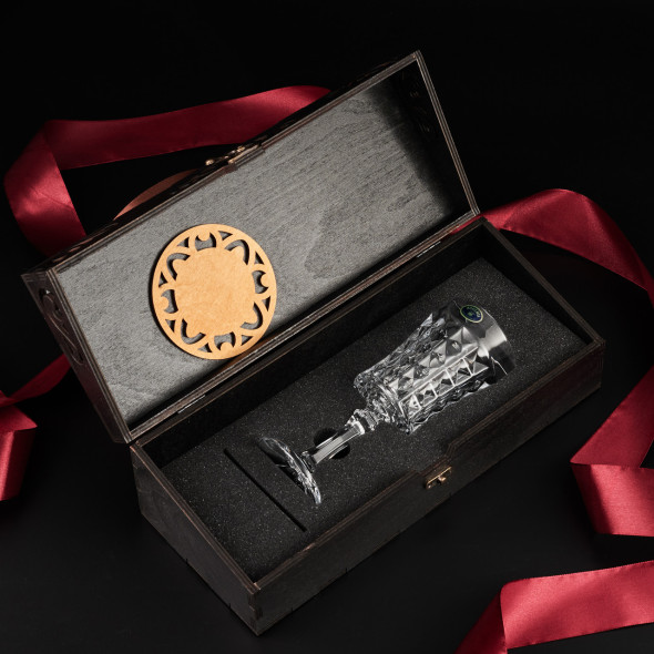 Набір для вина кришталь 1 шт. "Bohemia Diamond" 200 мл