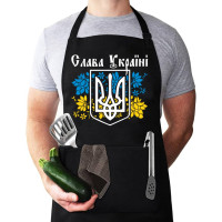 Чоловічий фартух кухаря з принтом 