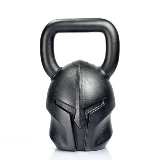 Дизайнерська спортивна гиря Sparta 32 kg Чорна на подарунок спортсмену