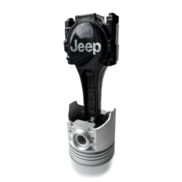Настільний годинник з поршня "Jeep" | Подарунок для кума, брата, свата