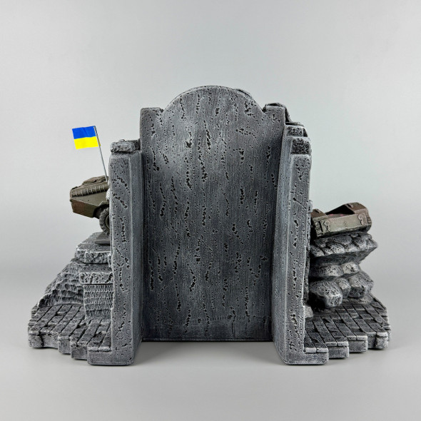 Штоф сувенірний з годиннкиом "БТР-70" ручна робота | Декоративна підставка для стопок та фляги