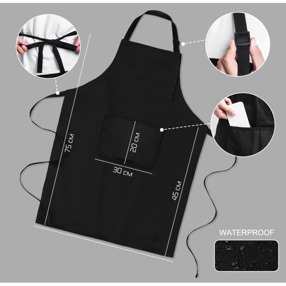 Фартух з принтом "Повар без мату, як борщ без томату"